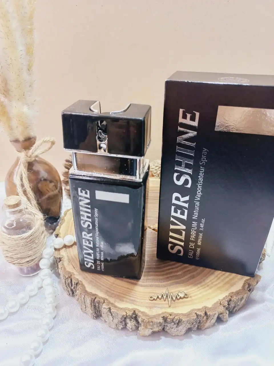 ادکلن سیلور شاین SILVER SHINE  حجم 100 میلی لیتر اورجینال اماراتی کد 77139