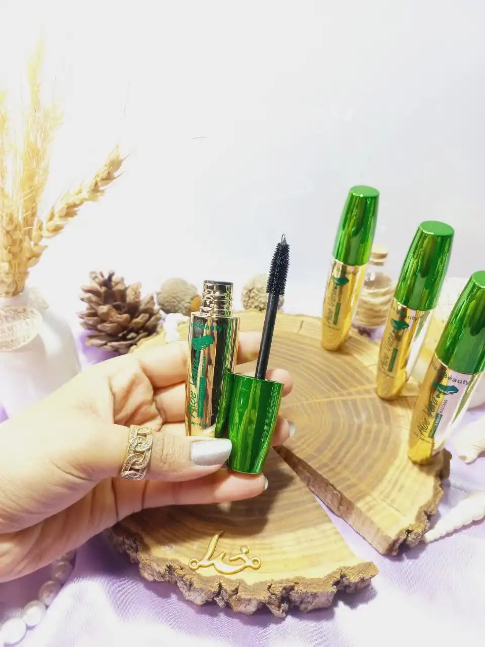 ریمل ضد آب آلوئه ورا برند کیس بیوتی KISS BEAUTY کد 56617