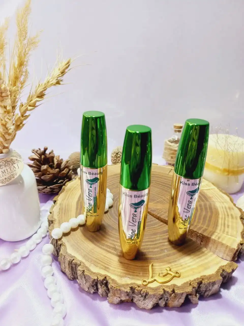 ریمل ضد آب آلوئه ورا برند کیس بیوتی KISS BEAUTY کد 56617