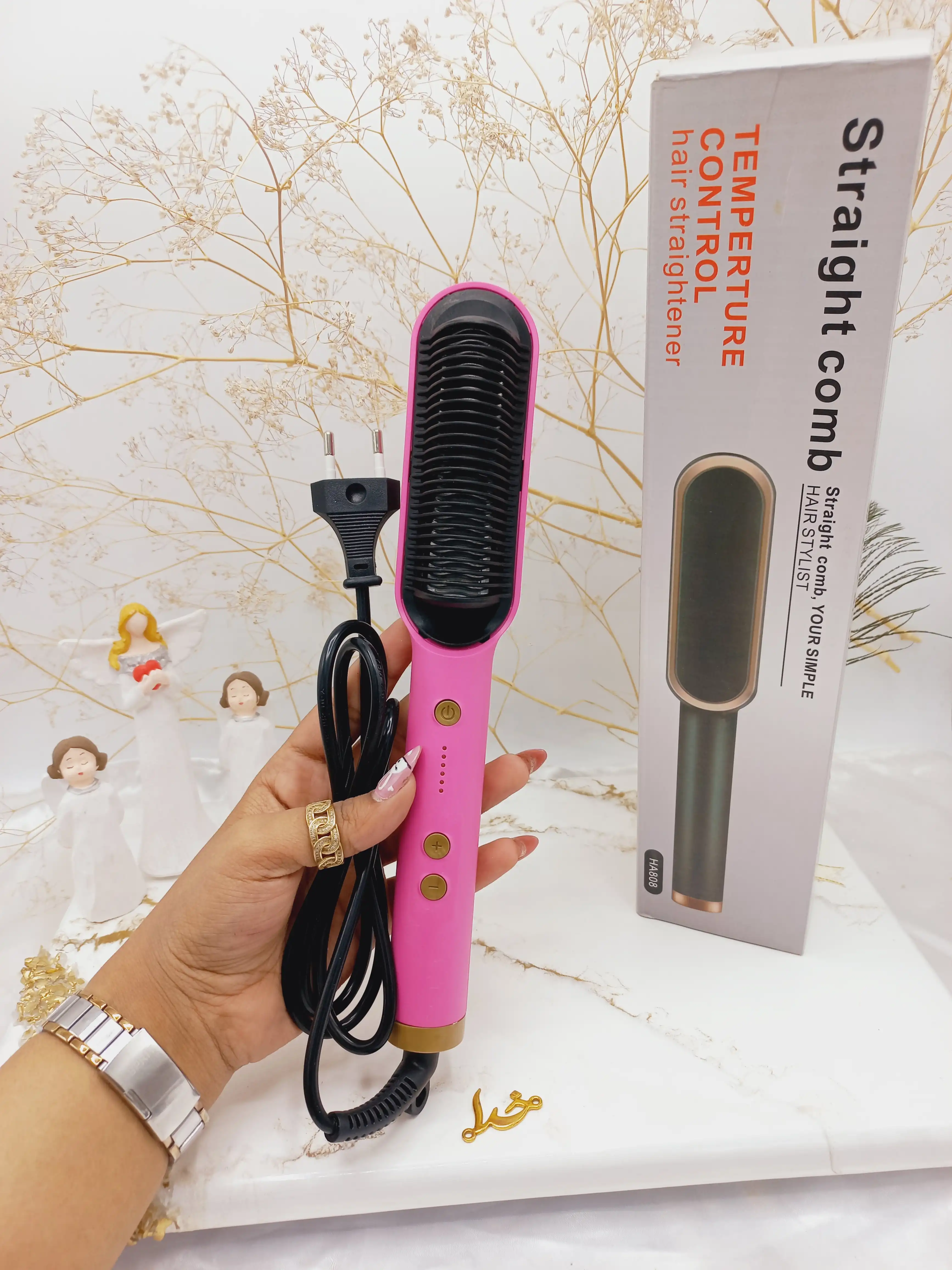 برس حرارتی Straight comb کد HA808