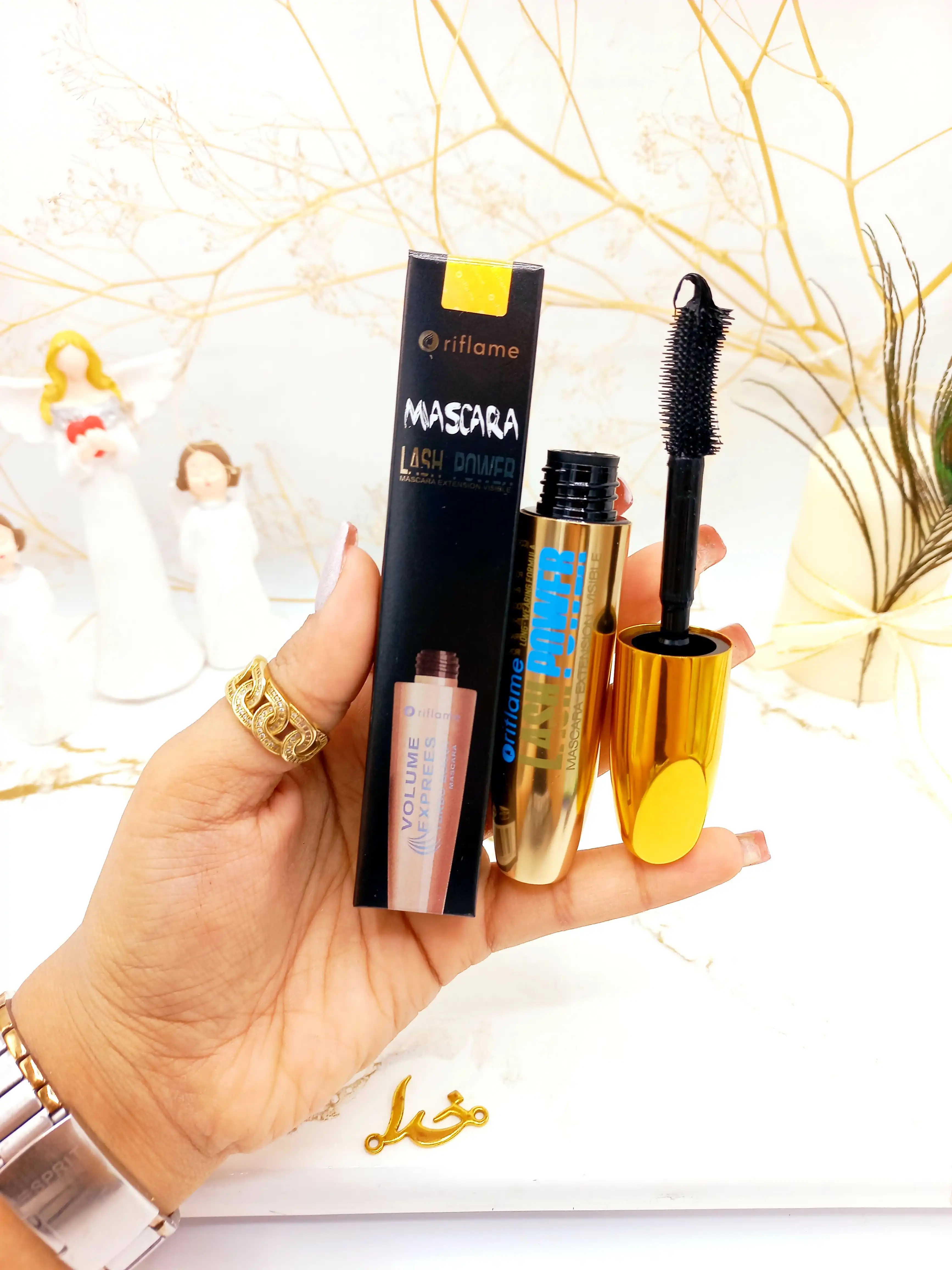 ریمل حجم دهنده و بلند کننده مژه گیاهی اوریفلیم مدل لش پاور (ضدآب) ORIFLAME کد مستر کپی4627