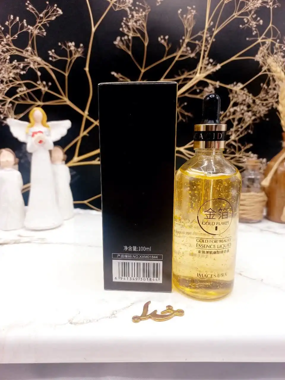 سرم روشن کننده طلا GOLD FOIL BEAUTY ایمیجز images کد
