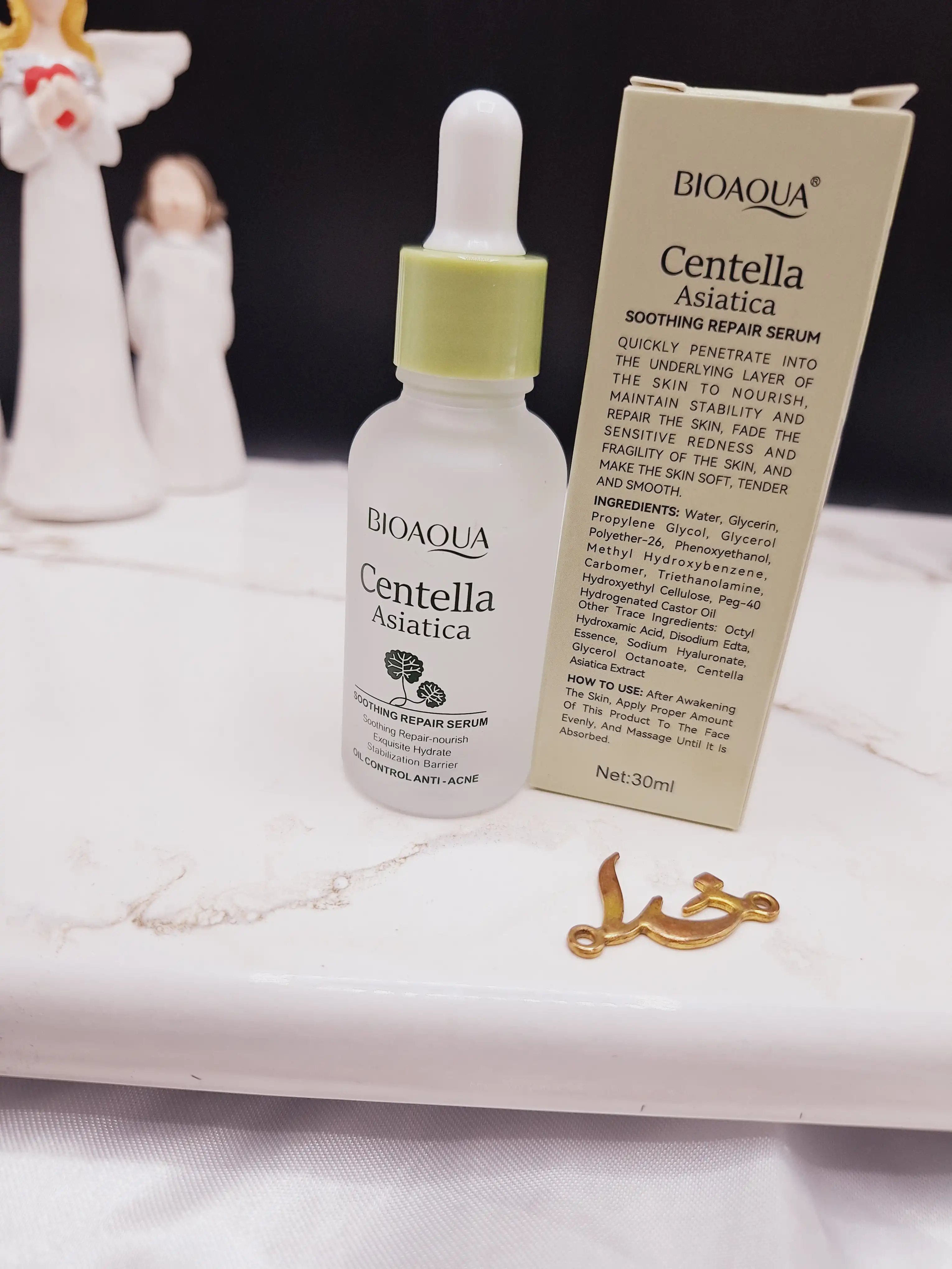 سرم تسکین دهنده و بستن منافذ سنتلا بیوآکوا BIOAQUA  کد BQY58581