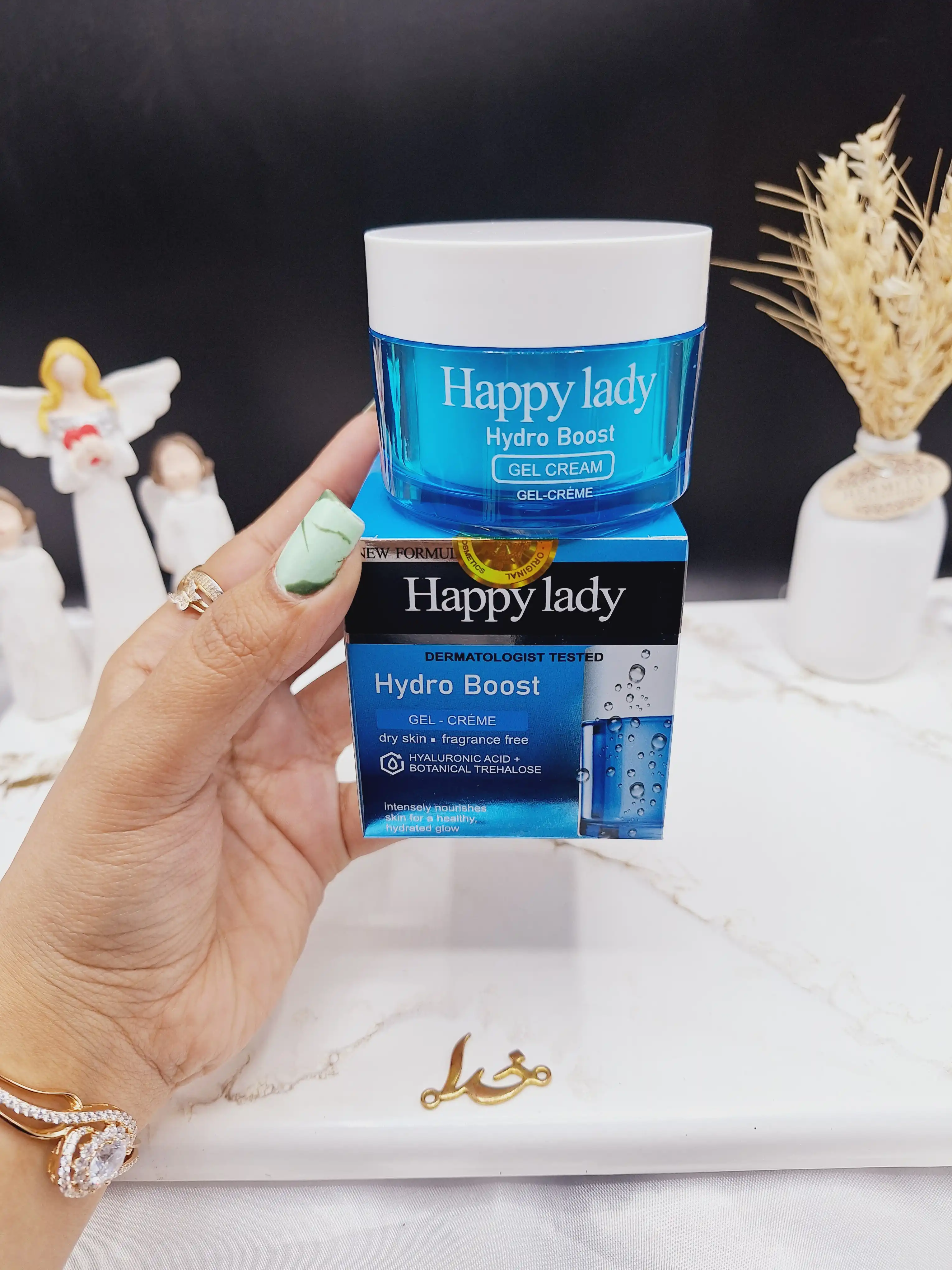 کرم ژل آبرسان اورجینال تغدیه کننده پوست هپی لیدی Happy lady اورجینال کد HL224