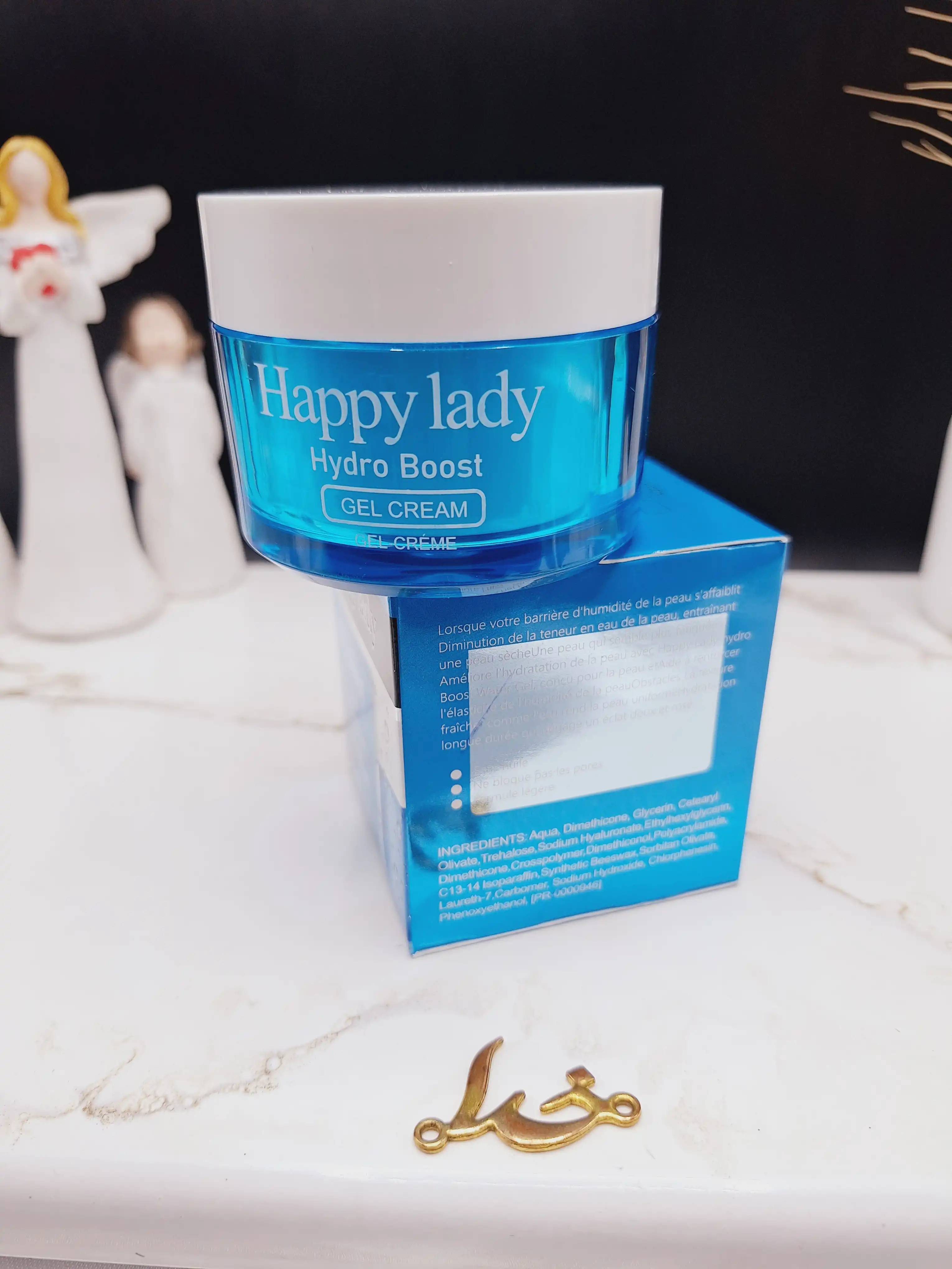 کرم ژل آبرسان اورجینال تغدیه کننده پوست هپی لیدی Happy lady اورجینال کد HL224