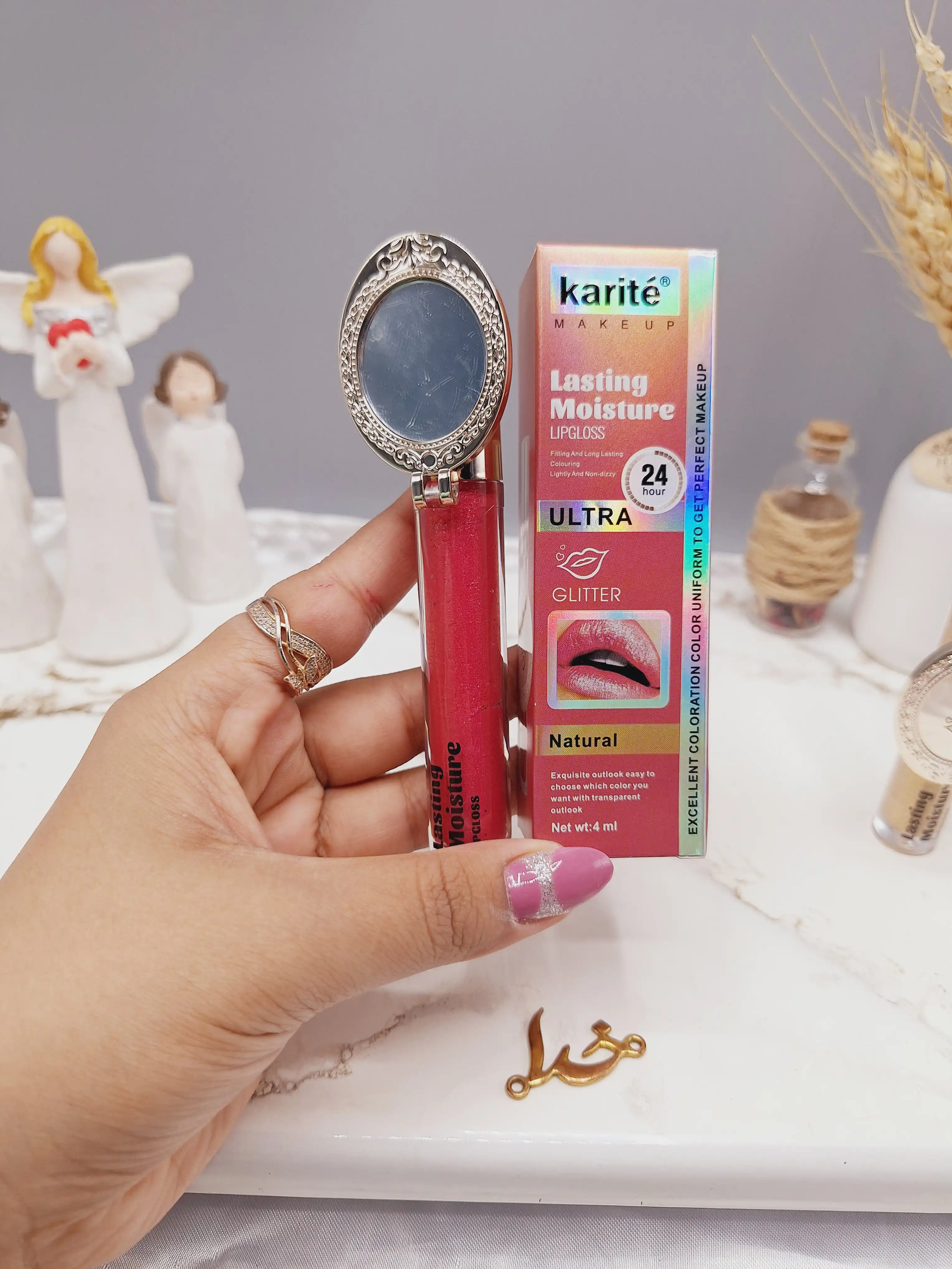 لیپ گلاس زیبای آینه دار با ماندگاری 24 ساعته برند کاریته Karite کد 70296_47