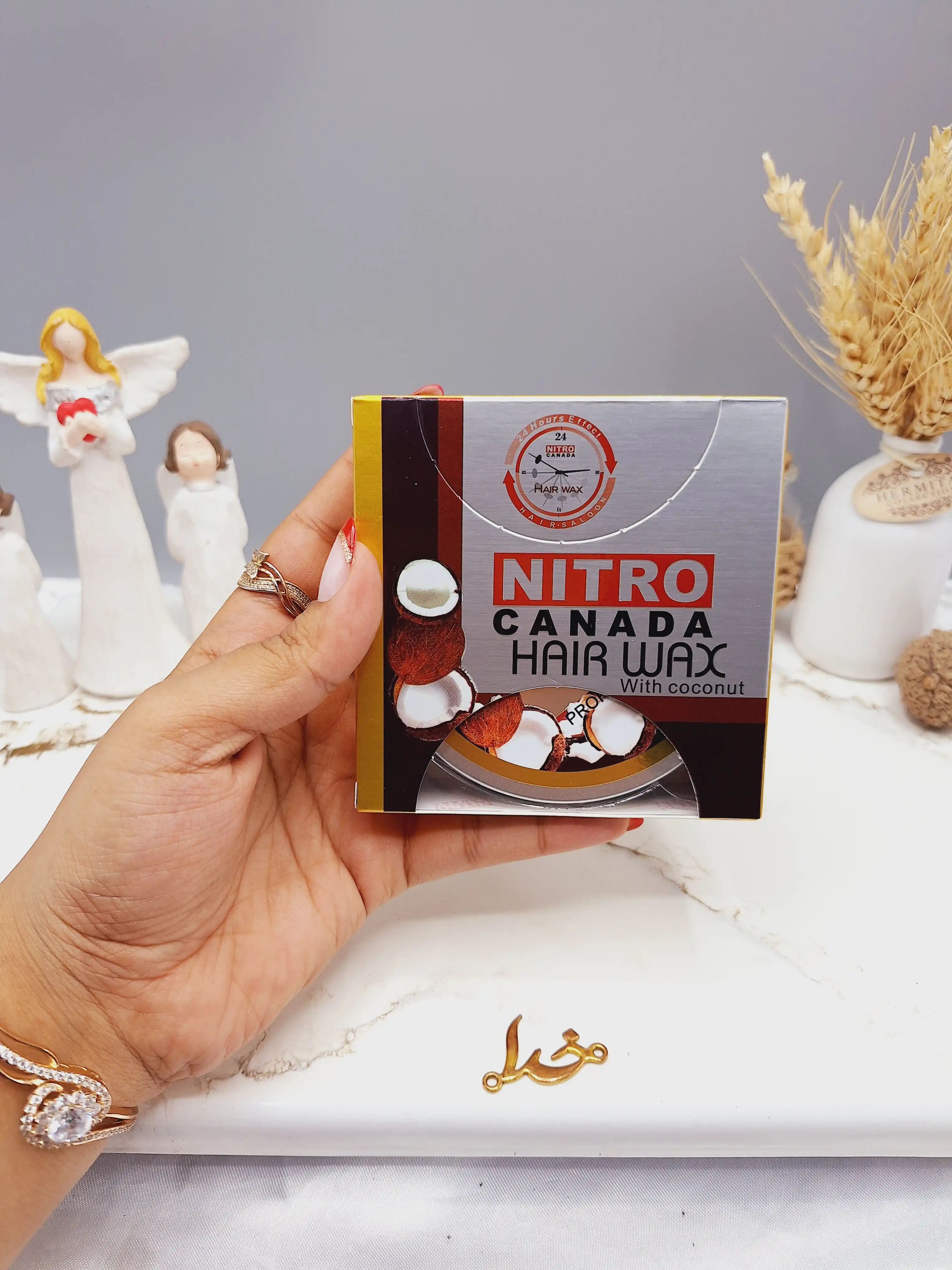 واکس مو با عصاره روغن نارگیل برند نیترو NITRO