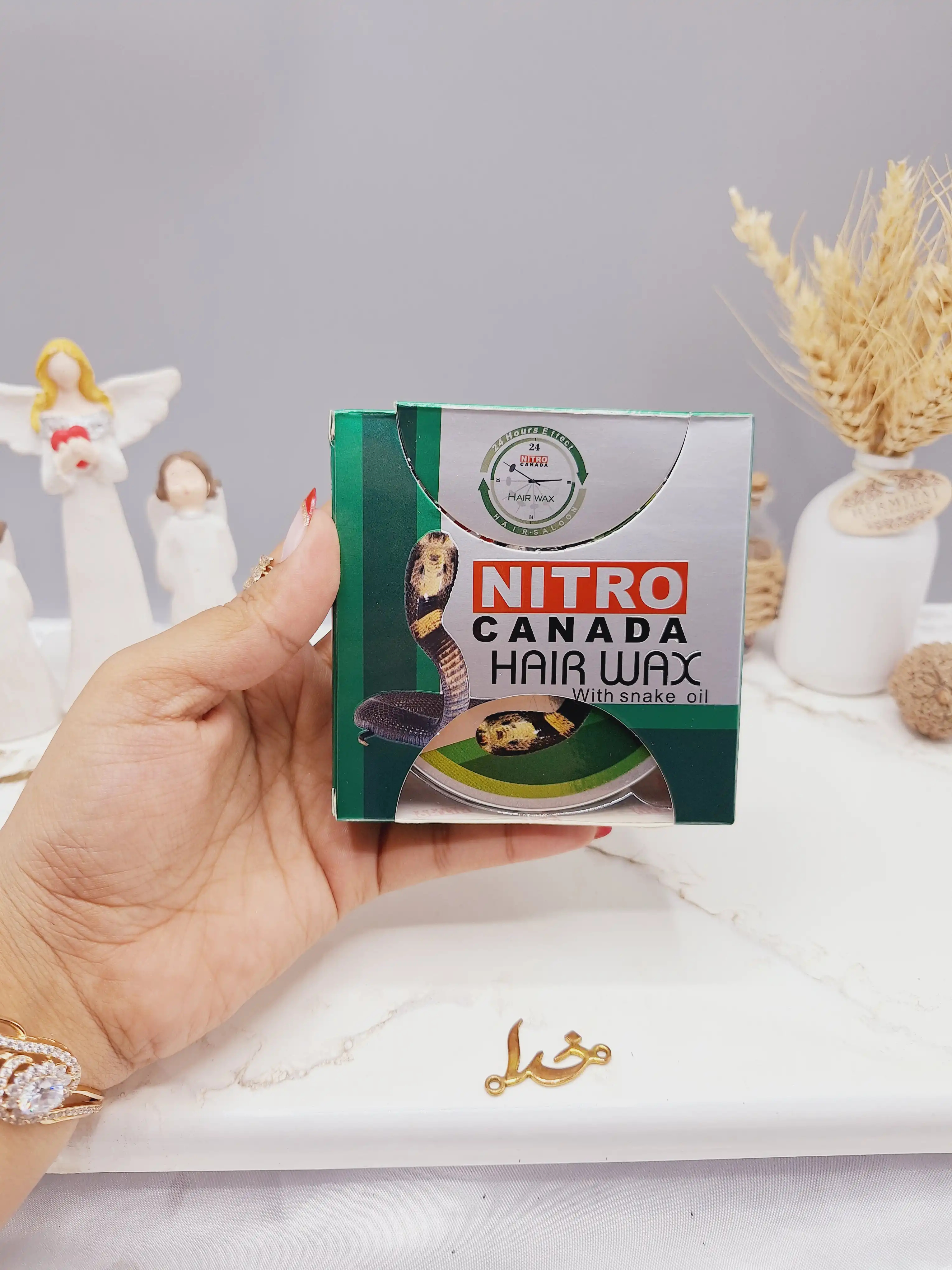 واکس مو با عصاره روغن مار برند نیترو NITRO