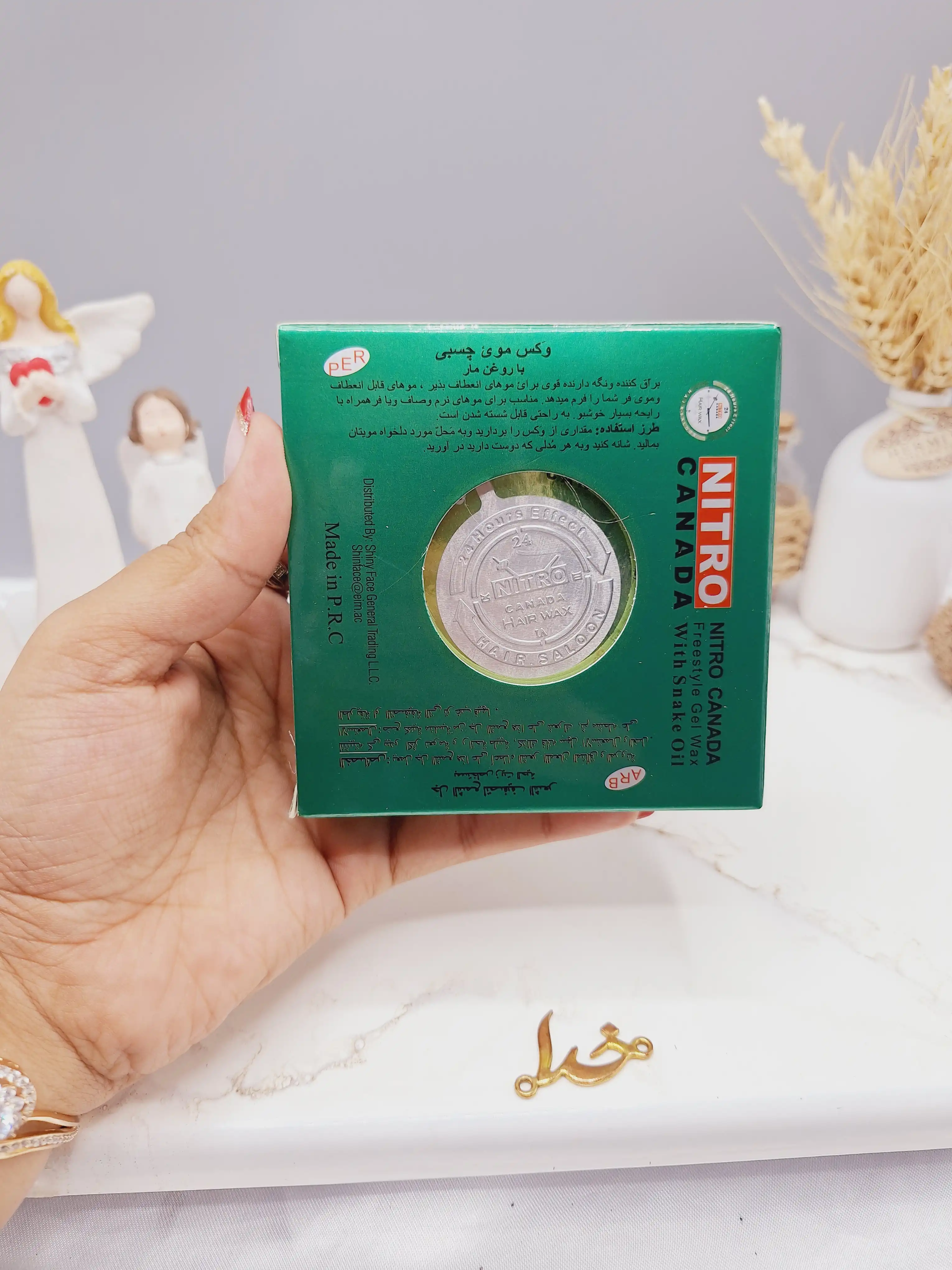 واکس مو با عصاره روغن مار برند نیترو NITRO