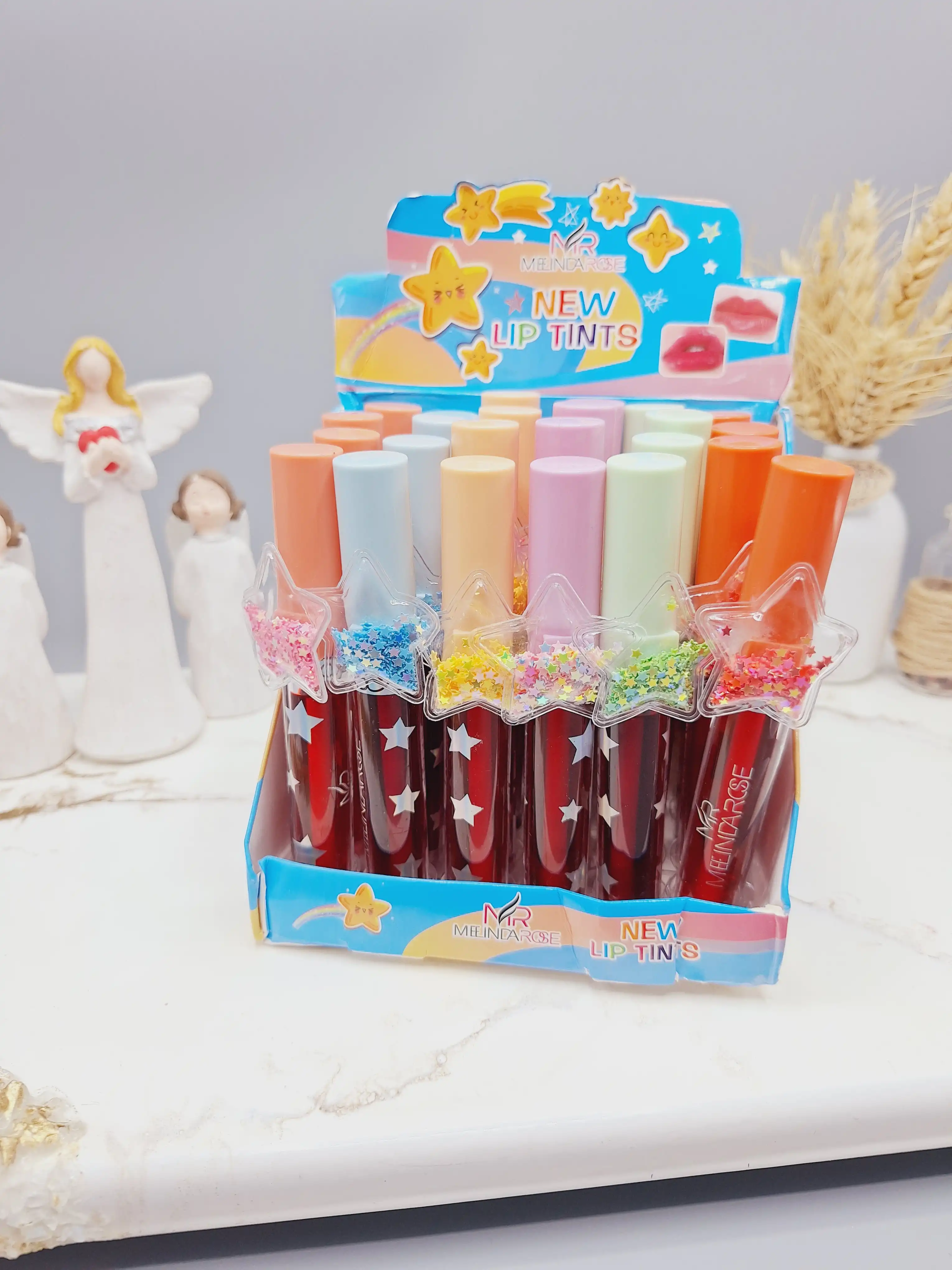 تینت لب طرح ستاره برند MEINDAS کد  7006