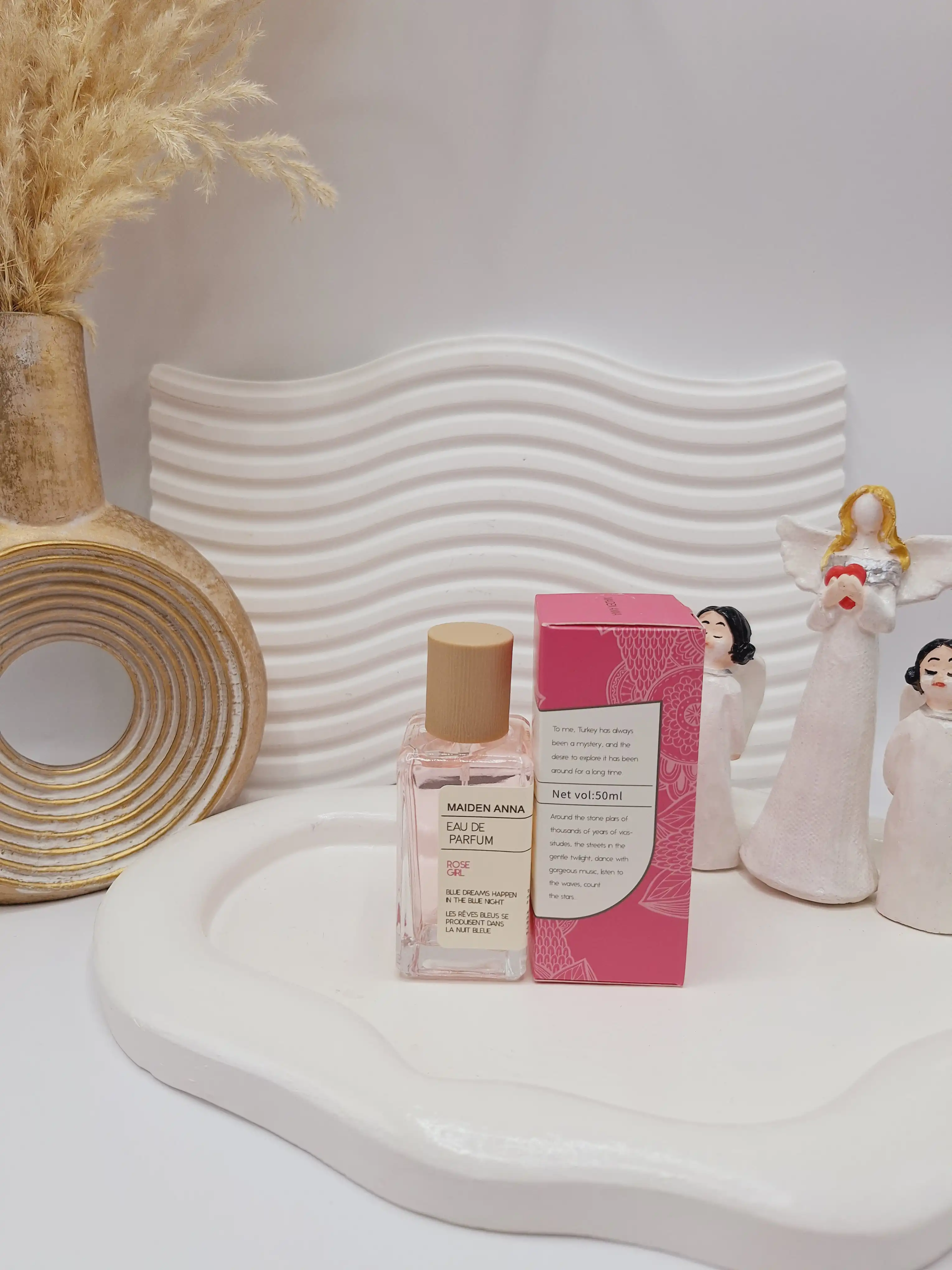 عطر بیکینی رایحه گل رز (ROSE GIRL) حجم 50 میل فوق العاده خوشبو با ماندگاری بالا ساخت ترکیه