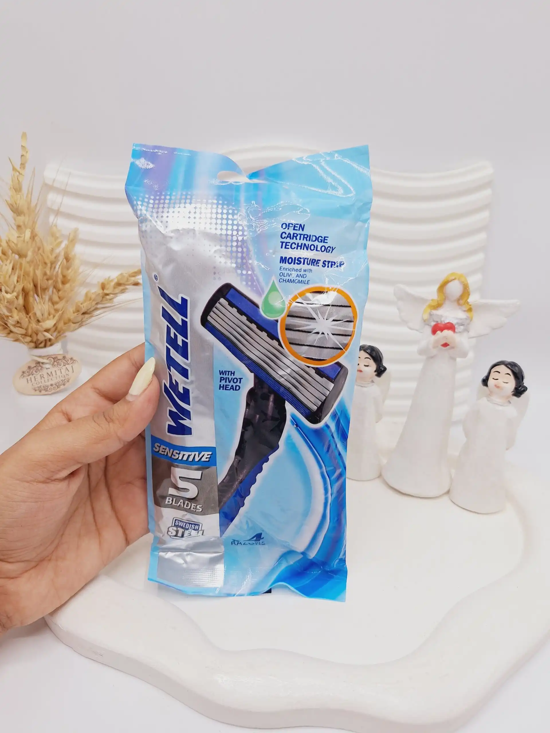 ژیلت مردانه 5لبه 4عددی کد 2853