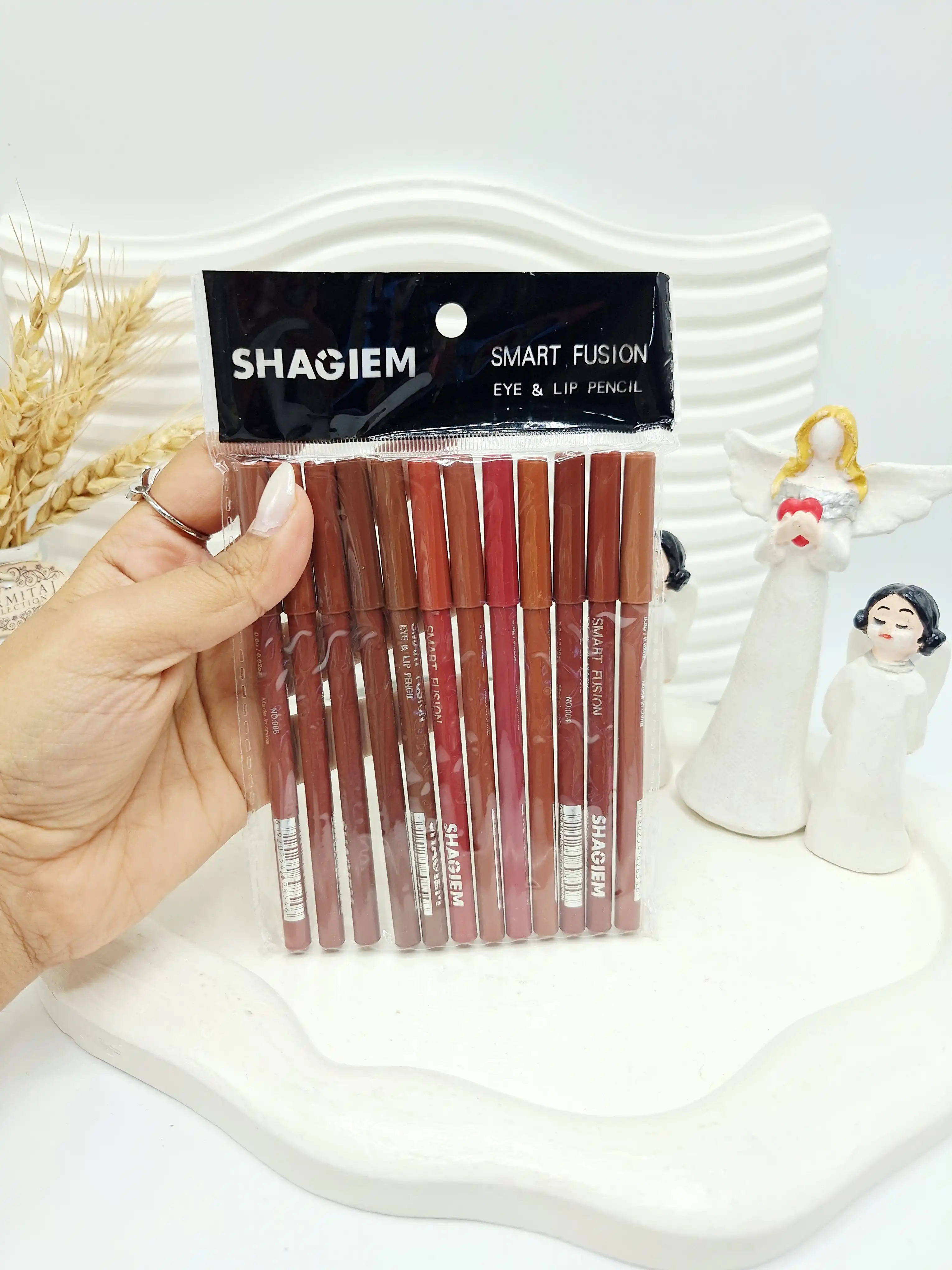 پک 12 تایی خط لب برند شیگلم SHEGLAM کد 8546