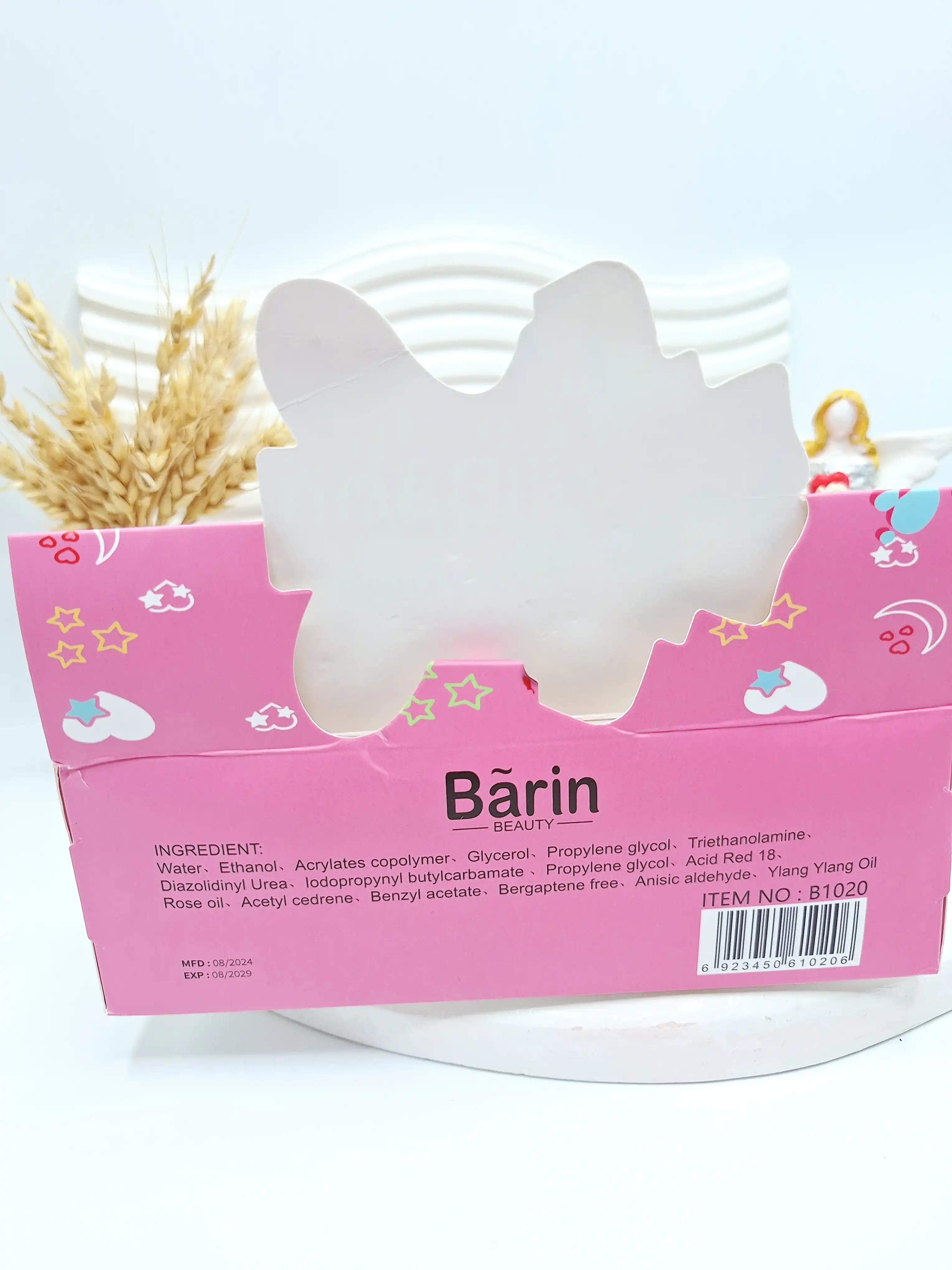تینت لب آبمیوه نی دار برند Barin کد 1020